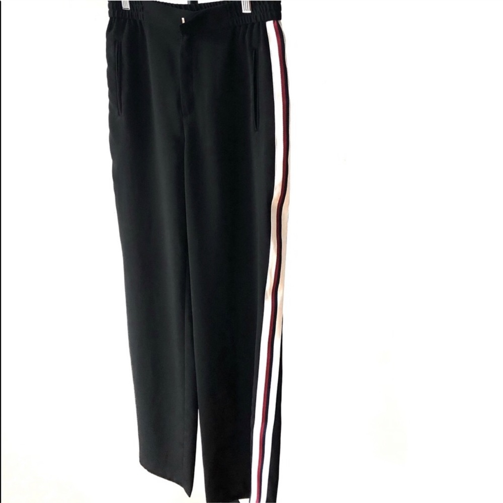 Zara Pants with Red&White stripes and Elastic band